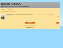 Tablet Screenshot of blogdoarsenalsjm.blogspot.com