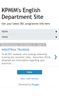 Mobile Screenshot of english-kpmim.blogspot.com
