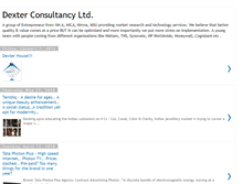 Tablet Screenshot of dexteronweb.blogspot.com