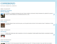 Tablet Screenshot of correbierzo.blogspot.com
