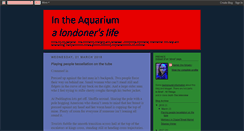 Desktop Screenshot of intheaquarium.blogspot.com