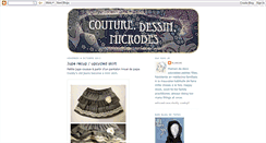 Desktop Screenshot of couturedessinmicrobes.blogspot.com
