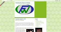 Desktop Screenshot of footworksdance.blogspot.com