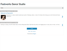 Tablet Screenshot of footworksdance.blogspot.com