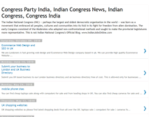 Tablet Screenshot of indiannationalcongressindia.blogspot.com