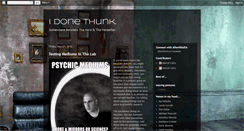 Desktop Screenshot of idonethunk.blogspot.com