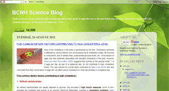 Desktop Screenshot of bcnhscienceblog.blogspot.com