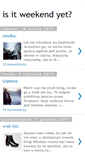 Mobile Screenshot of isitweekendyet.blogspot.com