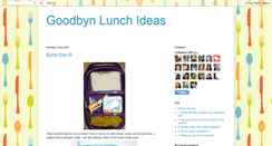Desktop Screenshot of goodbyn.blogspot.com