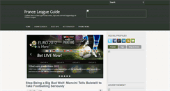 Desktop Screenshot of franceleagueguide.blogspot.com