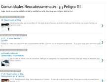 Tablet Screenshot of caminoneocatecumenalsecta.blogspot.com