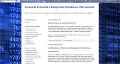 Desktop Screenshot of cursosintegracion.blogspot.com