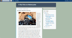 Desktop Screenshot of 5hipchicsonmotorcycles.blogspot.com