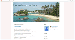 Desktop Screenshot of lamismavaina.blogspot.com