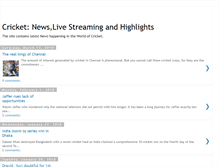 Tablet Screenshot of livecricket-highlight.blogspot.com