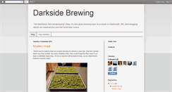 Desktop Screenshot of darksidebrewing.blogspot.com