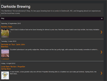 Tablet Screenshot of darksidebrewing.blogspot.com