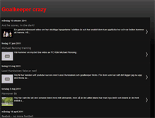 Tablet Screenshot of goalkeepercrazy.blogspot.com