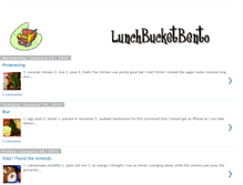 Tablet Screenshot of lunchbucketbento.blogspot.com