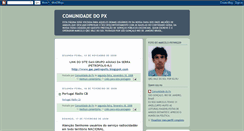 Desktop Screenshot of comunidadedopx.blogspot.com