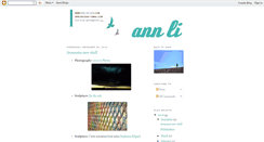 Desktop Screenshot of annlidesign.blogspot.com