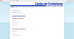 Desktop Screenshot of centrodecontadoresdechacao.blogspot.com