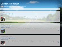 Tablet Screenshot of comfortisstrength.blogspot.com