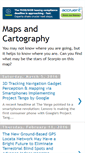 Mobile Screenshot of mapsandcartography.blogspot.com