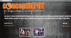 Desktop Screenshot of conceptdepot.blogspot.com