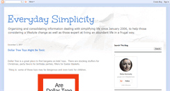 Desktop Screenshot of everydaysimplicity.blogspot.com