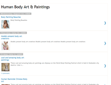 Tablet Screenshot of bodyartbin.blogspot.com