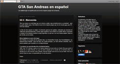 Desktop Screenshot of gtasaesp.blogspot.com
