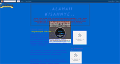 Desktop Screenshot of alahaikisahnye.blogspot.com