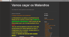 Desktop Screenshot of apanha-malandros.blogspot.com