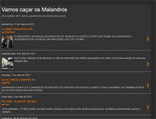 Tablet Screenshot of apanha-malandros.blogspot.com