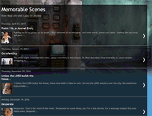 Tablet Screenshot of memorablescenes.blogspot.com