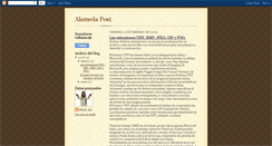 Desktop Screenshot of alamedapost.blogspot.com