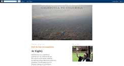 Desktop Screenshot of caledoniatocolombia.blogspot.com