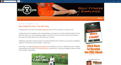 Desktop Screenshot of golfgymblog.blogspot.com