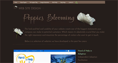 Desktop Screenshot of poppiesbloominggallery.blogspot.com