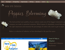 Tablet Screenshot of poppiesbloominggallery.blogspot.com