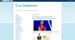 Desktop Screenshot of evadaeleman.blogspot.com