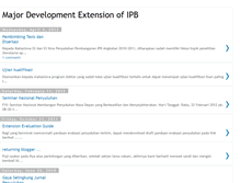 Tablet Screenshot of developmentextension.blogspot.com