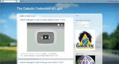 Desktop Screenshot of galacticfederationoflight.blogspot.com