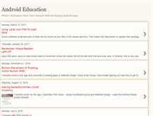 Tablet Screenshot of android-ed.blogspot.com