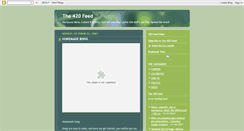 Desktop Screenshot of 420feed.blogspot.com