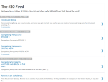 Tablet Screenshot of 420feed.blogspot.com
