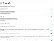 Tablet Screenshot of el-tejocote.blogspot.com