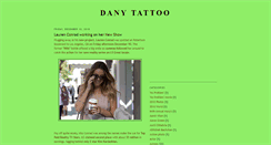 Desktop Screenshot of danytattoos.blogspot.com