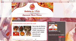 Desktop Screenshot of deliciaeartes.blogspot.com